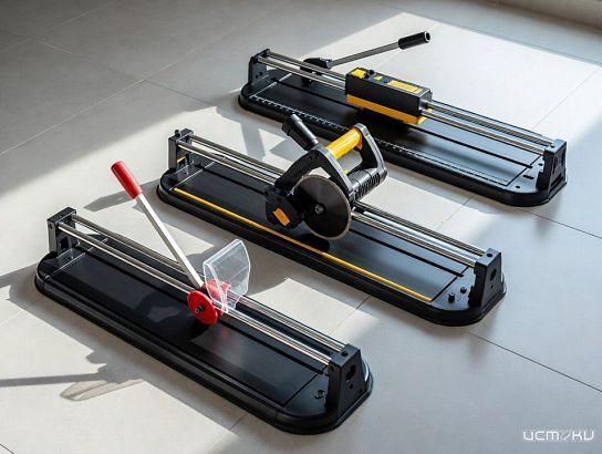 Виды плиткорезов: ручные, электрические, рельсовые и настольные — когда какой тип выбрать