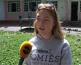 В детском лагере "Мечта" прошла "Зарядка со стражем порядка"