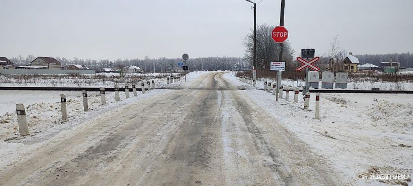 Движение автомобилей на переезде в Орловской области будет ограничено 22 января на время ремонта