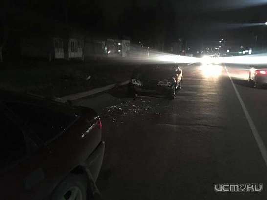 ДТП в Орле: «Лада Самара» «догнала» «Опель Вектра»