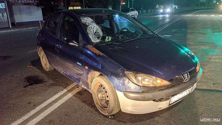На Наугорке в Орле девушка на «Пежо» сбила пешехода-нарушителя
