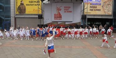 Как отпраздновали День Великой Победы в торговом многофункциональном комплексе ГРИНН