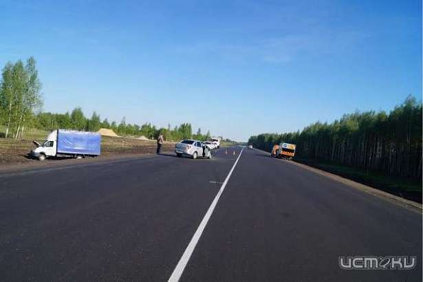 Под Орлом "Газель" протаранила «Ладу»