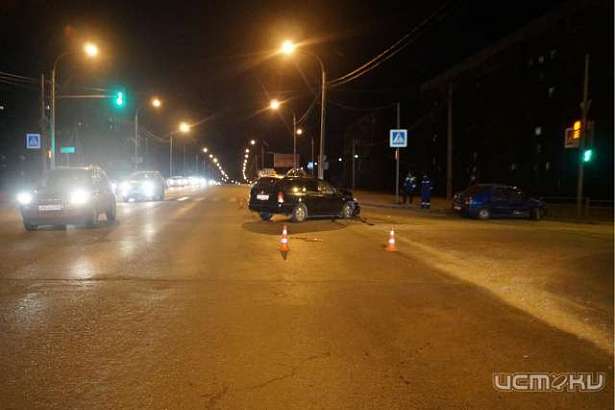 Младенец пострадал при столкновении двух автомобилей в Орле