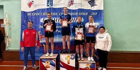 «Зима в Подмосковье» принесла орловской бадминтонистке бронзовую медаль