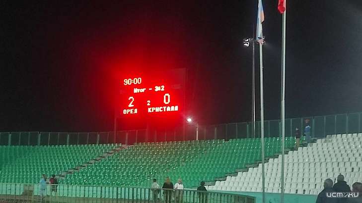 ФК «Орёл» прошёл в финал Кубка СФФ «Центр»