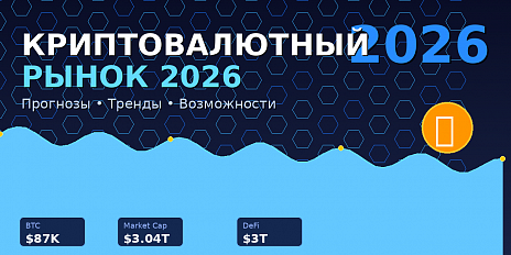 Криптовалютный рынок в 2026 году: полный обзор трендов, прогнозов и возможностей