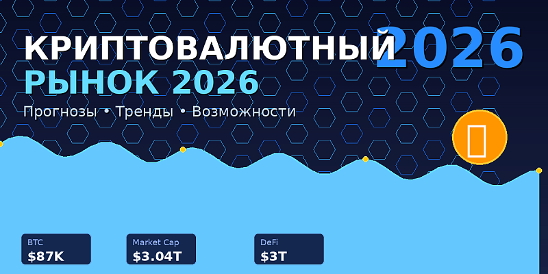 Криптовалютный рынок в 2026 году: полный обзор трендов, прогнозов и возможностей