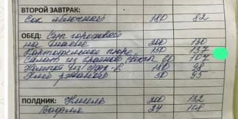 «Ни молока, ни мяса»: на питание детей в орловских садах нет денег