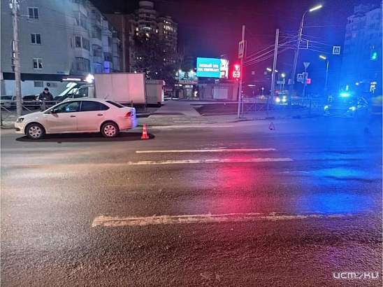 В Орле ребенок попал под колеса автомобиля на пешеходном переходе