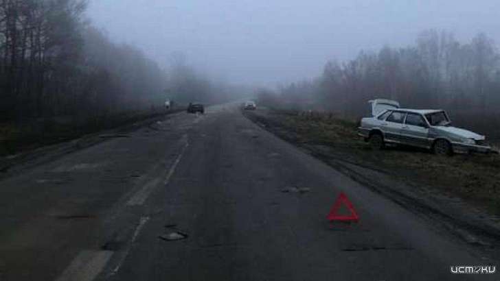 На Орловщине девушка на «Шкоде» нарушила ПДД и врезалась в попутку