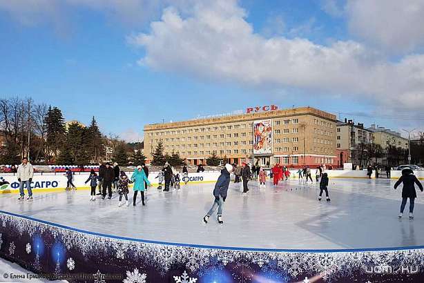 Каток на пл. Ленина в Орле откроют 27 декабря