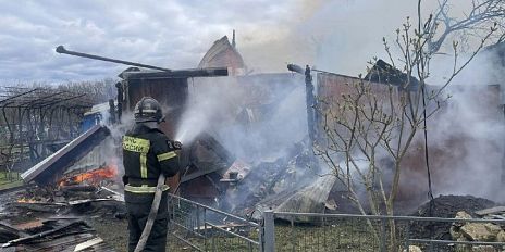 В Мценском районе ликвидирован пожар в дачном доме СНТ «Мичурино»