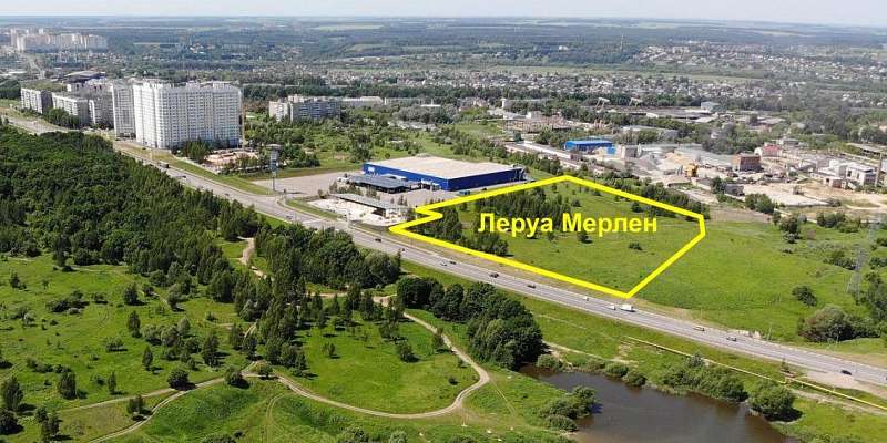 В Орле началось движение на площадке, отданной под «Леруа Мерлен»