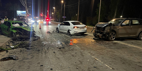 Накануне вечером на Болховском шоссе случилось серьезное ДТП