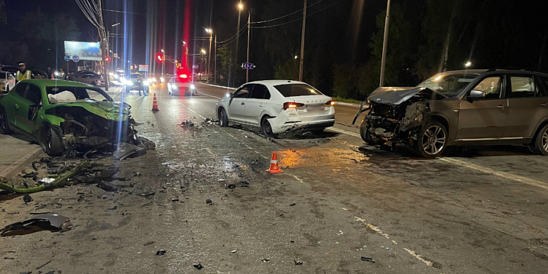 Накануне вечером на Болховском шоссе случилось серьезное ДТП