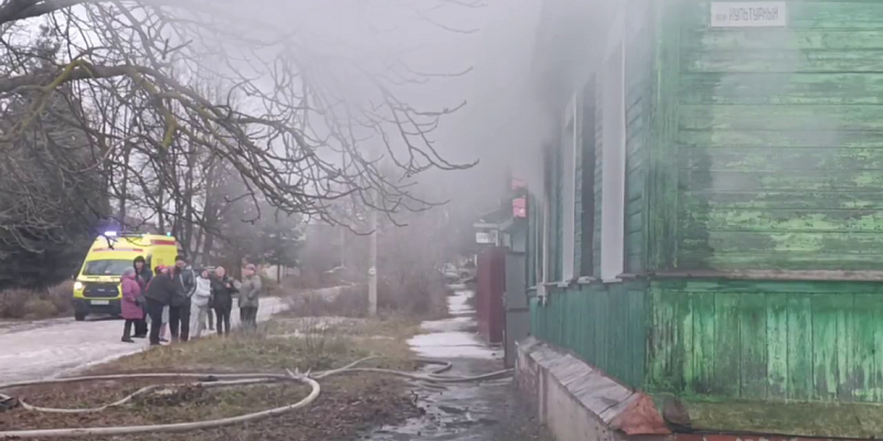 Пожар на улице Прядильной в Орле не обошелся без жертв 