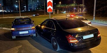 На улице Раздольной в Орле произошло ДТП при круговом движении