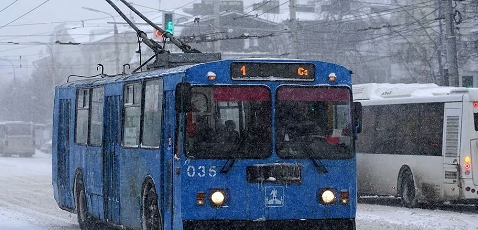 В Орле временно приостановлено движение троллейбусов
