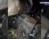 Видео: орловскую пятиэтажку 1,5 месяца затапливает нечистотами из канализации