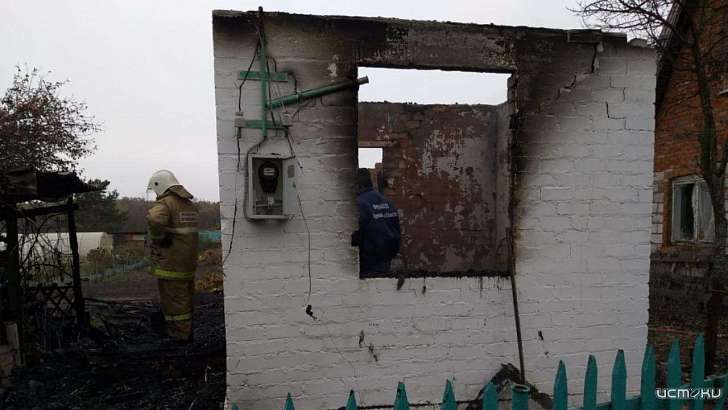 Пожар оставил жителей Мценского района без дачи