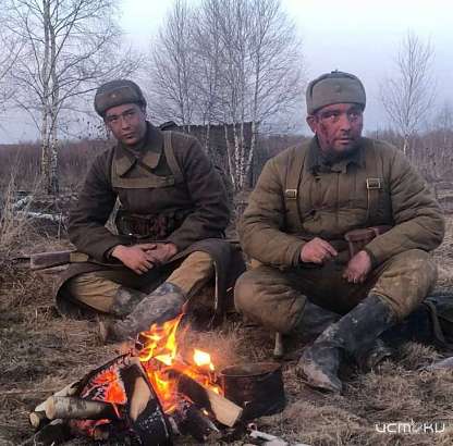 Амчане принимают участие в съёмках фильма «Война и музыка» с Павлом Прилучным