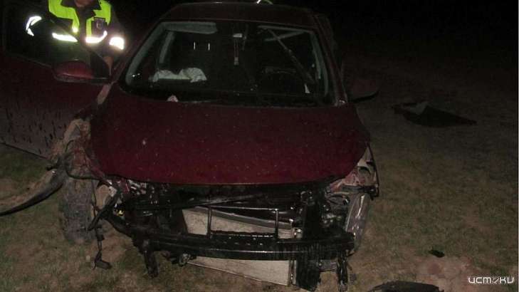 Под Орлом пьяный водитель «Шевроле» угодил в кювет