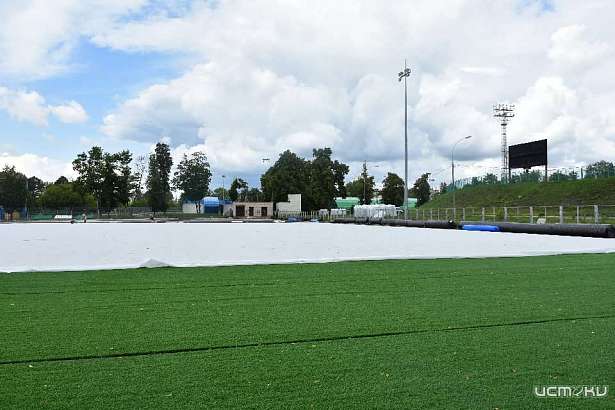 1 сентября на стадионе Ленина в Орле планируют открыть новое футбольное поле