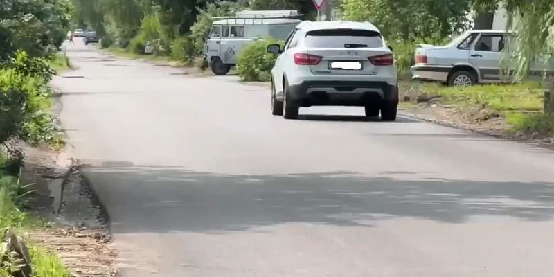 Жители Орла недовольны ремонтом дороги на улице 1-я Пушкарная