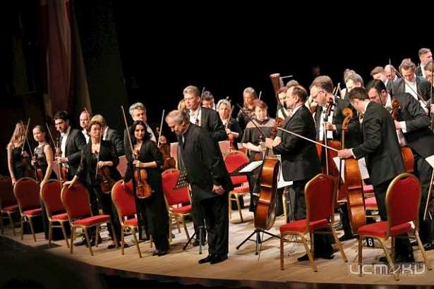 В Орле прошел концерт симфонического оркестра Мариинского театра