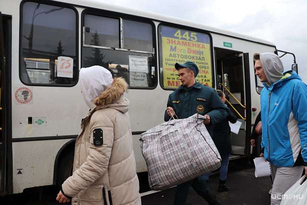 Орловщина приняла ещё 100 беженцев из Донбасса