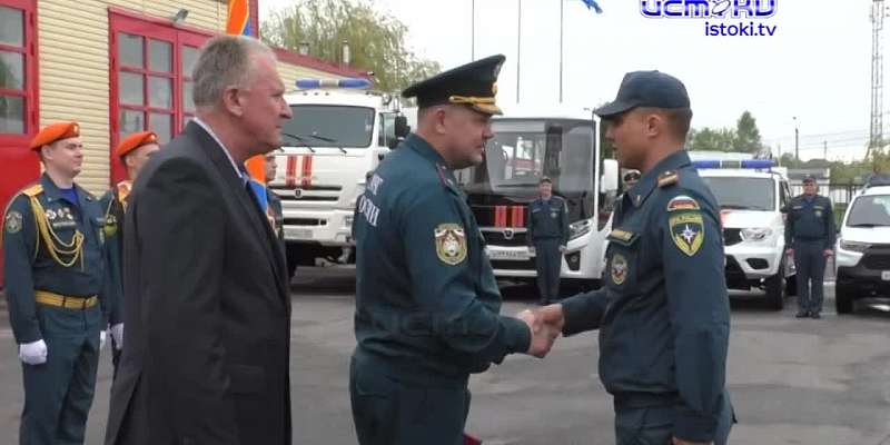 В 1 пожарно-спасательной части города Орла на днях состоялось торжественное мероприятие.