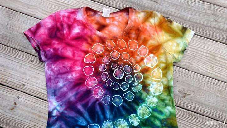 Орловчан научат расписывать футболки в технике тай-дай