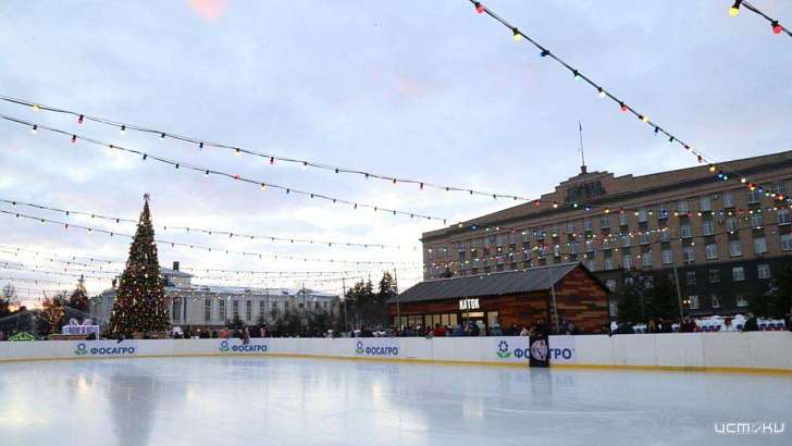 По инициативе губернатора сократили длительность сеансов на катке в центре Орла