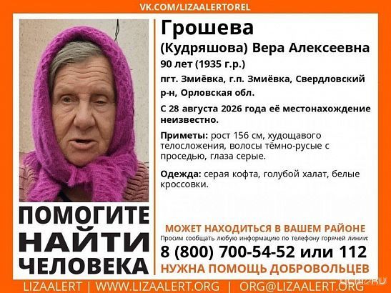 В Свердловском районе продолжают искать пожилую женщину