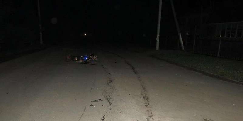 На Орловщине автомобилист сбил мотоциклиста и скрылся с места ДТП