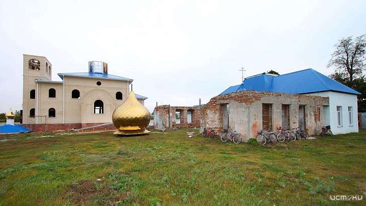 На Орловщине завершается строительство нового храма Казанской иконы Божьей матери