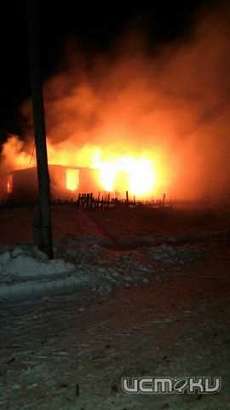 В Шаблыкинском районе при пожаре погибли три человека