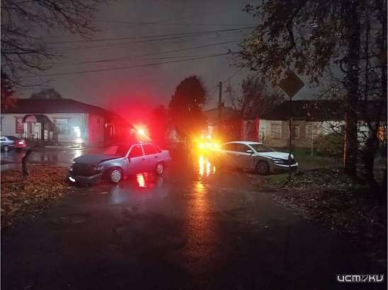 Не уступил дорогу: в Орле на одном из перекрестков столкнулись «Daewoo» и «Volkswagen»