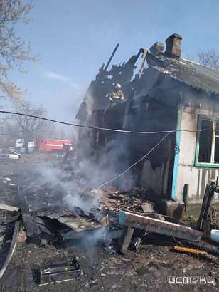 В Должанском районе в своем доме заживо сгорела пенсионерка