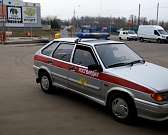 Орловчанин на АЗС наехал на росгвардейца и "прокатил" его на капоте "Лады"