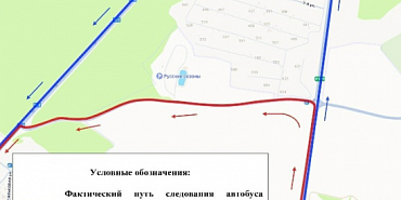 Водитель автобуса № 164 «Железнодорожный вокзал – «Платоново» – «Кораблики» прокладывал себе маршрут сам