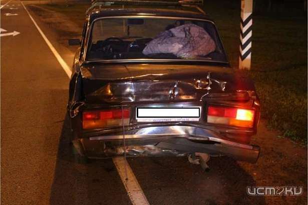 В Орловской области столкнулись микроавтобус и "легковушка"