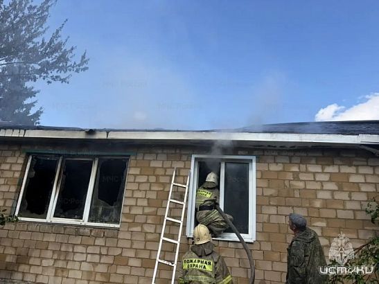 В Должанском районе пожарные ликвидировали возгорание жилого дома