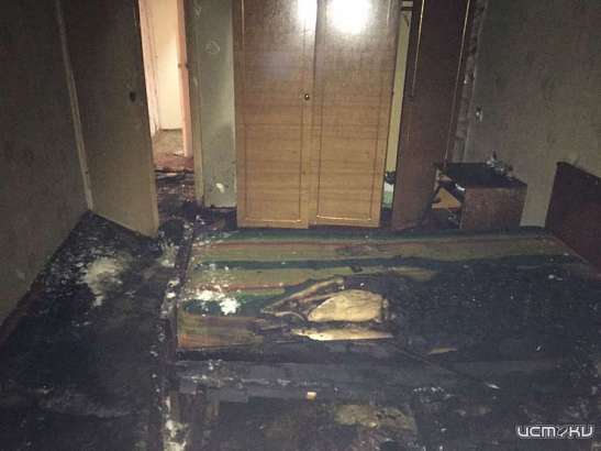 Орловчанин заживо сгорел в своем доме из-за непотушенной сигареты