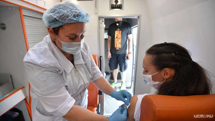 Передвижные прививочные пункты в Орловской области организуют в автобусах «ПАЗ» 