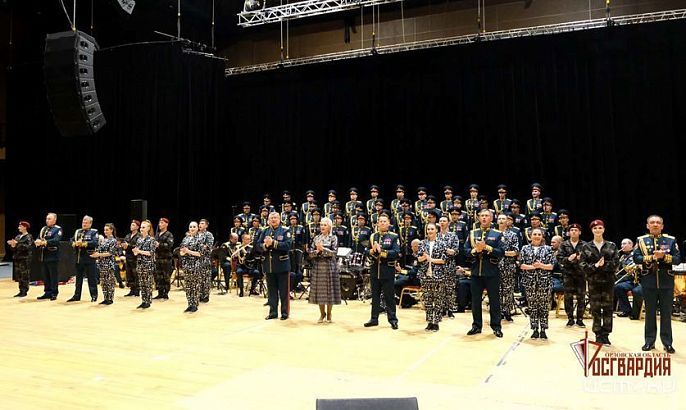 Академический ансамбль песни и пляски Росгвардии выступил с концертом в Орловской области