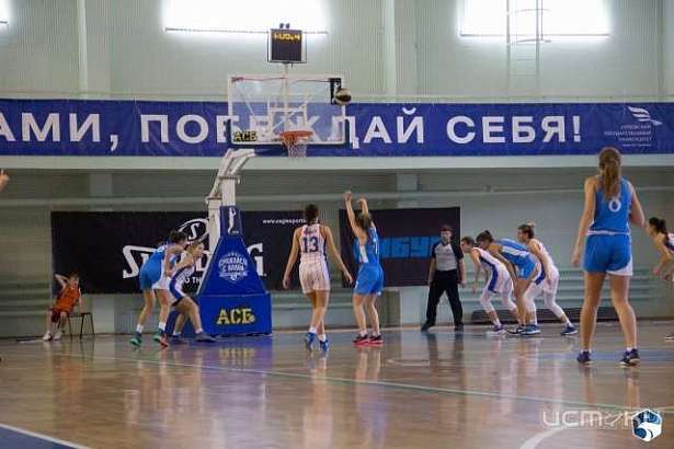 Баскетболистки "ОрёлГУ" стартовали в студенческой лиге