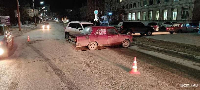 В Орле «семерка» въехала в кроссовер «Volkswagen»