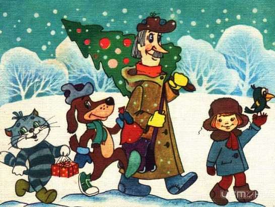 Новый год в Простоквашино!